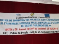 Formation des agents de l’administration parlementaire